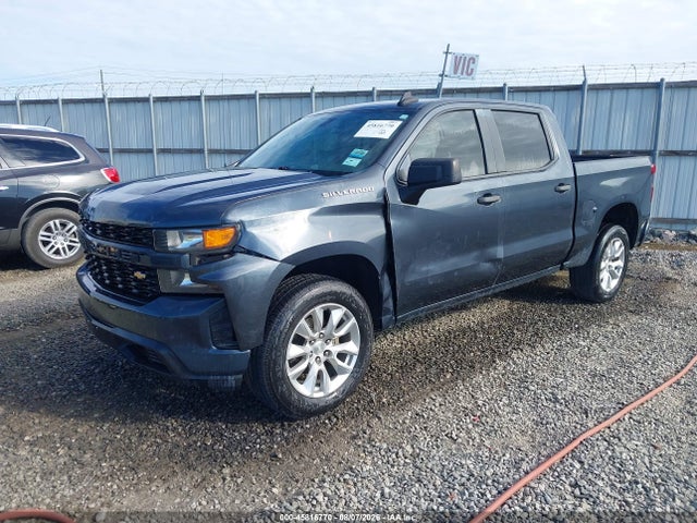 45816770 :رقم المزاد ، 1GCPWBEK2MZ185981 vin ، 2021 Chevrolet Silverado 1500 2wd  Short Bed Custom مزاد بيع