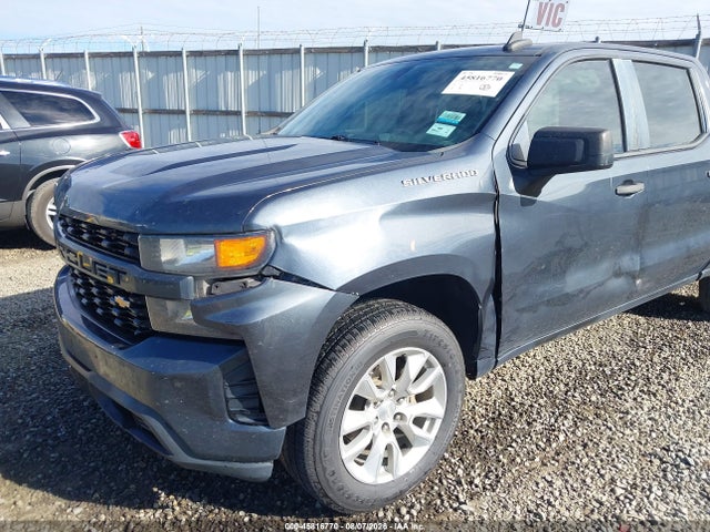 45816770 :رقم المزاد ، 1GCPWBEK2MZ185981 vin ، 2021 Chevrolet Silverado 1500 2wd  Short Bed Custom مزاد بيع