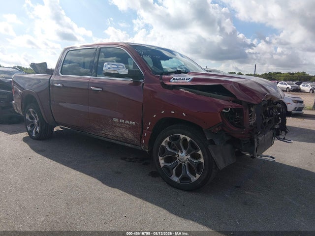 Продаж на аукціоні авто 2022 Ram 1500 Limited Longhorn  4x4 5'7 Box, vin: 1C6SRFKM9NN357163, номер лоту: 45816798