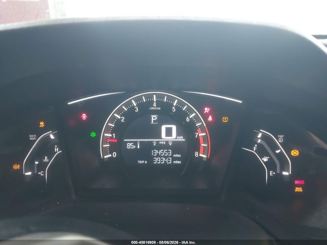 45816908 :رقم المزاد ، 19XFC2F5XGE083535 vin ، 2016 Honda Civic Lx مزاد بيع