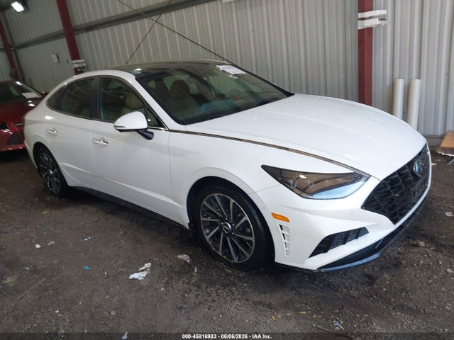 Auction sale of the 2021 Hyundai Sonata Limited, vin: 5NPEH4J27MH101292, lot number: 45816983