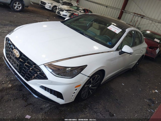 Продажа на аукционе авто 2021 Hyundai Sonata Limited, vin: 5NPEH4J27MH101292, номер лота: 45816983