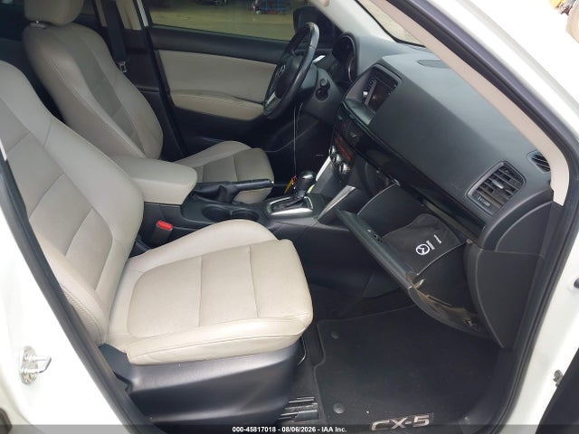 2015 Mazda Cx-5 Grand Touring მანქანა იყიდება აუქციონზე, vin: JM3KE4DY3F0529623, აუქციონის ნომერი: 45817018