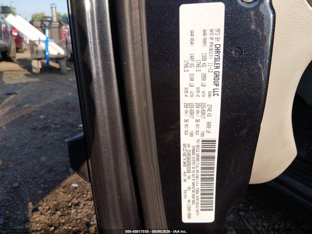2014 Dodge Grand Caravan Se მანქანა იყიდება აუქციონზე, vin: 2C4RDGBG0ER223358, აუქციონის ნომერი: 45817038
