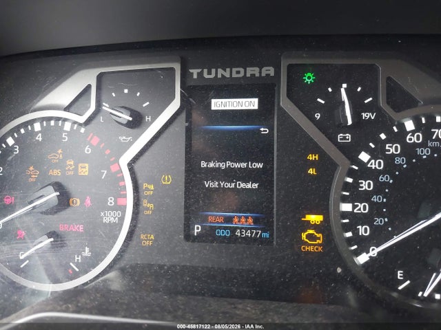 2025 Toyota Tundra Sr5 მანქანა იყიდება აუქციონზე, vin: 5TFLA5DBXSX239567, აუქციონის ნომერი: 45817122