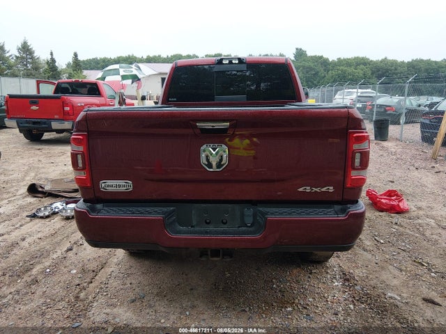 45817211 :رقم المزاد ، 3C6UR5PL0MG553177 vin ، 2021 Ram 2500 Limited Longhorn  4x4 6'4 Box مزاد بيع