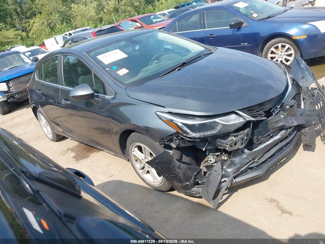 45817229 :رقم المزاد ، 3G1BE6SM6HS597200 vin ، 2017 Chevrolet Cruze Lt Auto مزاد بيع