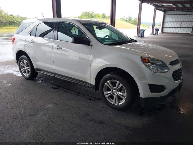 Auction sale of the 2017 Chevrolet Equinox Ls, vin: 2GNALBEK9H1587985, lot number: 45817255