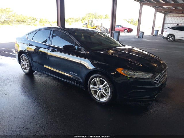 Продажа на аукционе авто 2018 Ford Fusion Hybrid S, vin: 3FA6P0UU8JR273732, номер лота: 45817257
