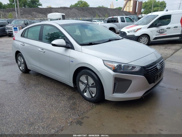 45817307 :رقم المزاد ، KMHC65LC1KU106883 vin ، 2019 Hyundai Ioniq Hybrid Blue مزاد بيع