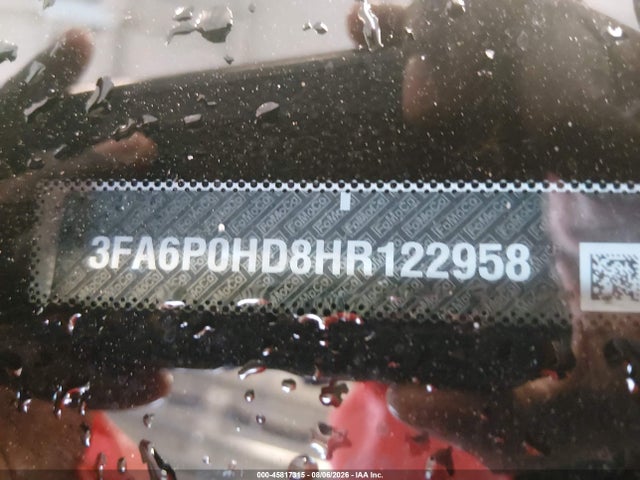 45817315 :رقم المزاد ، 3FA6P0HD8HR122958 vin ، 2017 Ford Fusion Se مزاد بيع