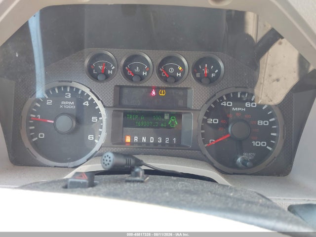 45817328 :رقم المزاد ، 1FTSX2B52AEB34649 vin ، 2010 Ford Super Duty F-250 Srw Lariat/xl/xlt مزاد بيع