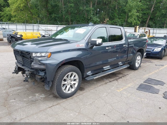 45817381 :رقم المزاد ، 1GCUYGED9NZ111907 vin ، 2022 Chevrolet Silverado 1500 Ltd 4wd  Standard Bed Ltz مزاد بيع