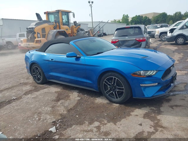 2021 Ford Mustang Ecoboost Premium მანქანა იყიდება აუქციონზე, vin: 1FATP8UH6M5123047, აუქციონის ნომერი: 45817396