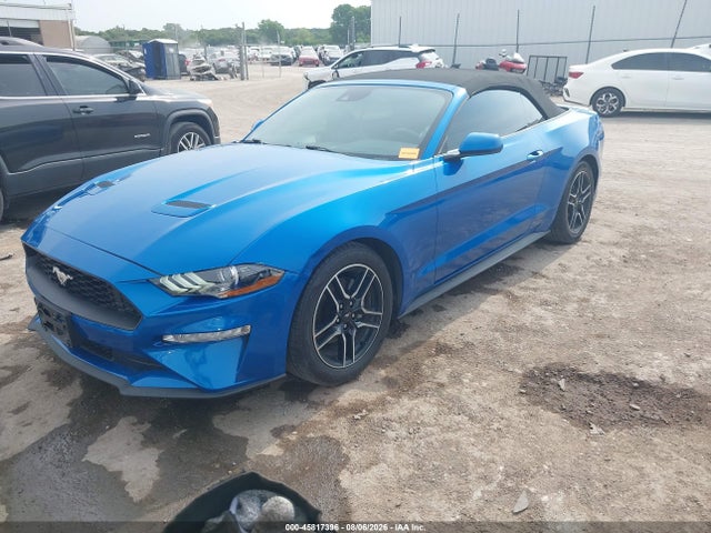 2021 Ford Mustang Ecoboost Premium მანქანა იყიდება აუქციონზე, vin: 1FATP8UH6M5123047, აუქციონის ნომერი: 45817396