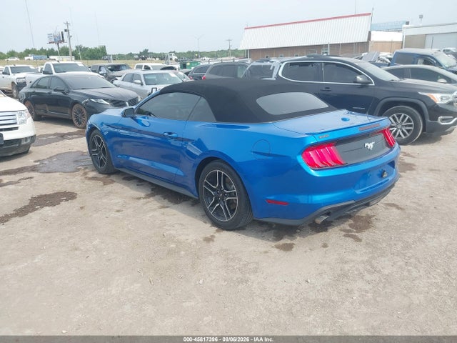 2021 Ford Mustang Ecoboost Premium მანქანა იყიდება აუქციონზე, vin: 1FATP8UH6M5123047, აუქციონის ნომერი: 45817396
