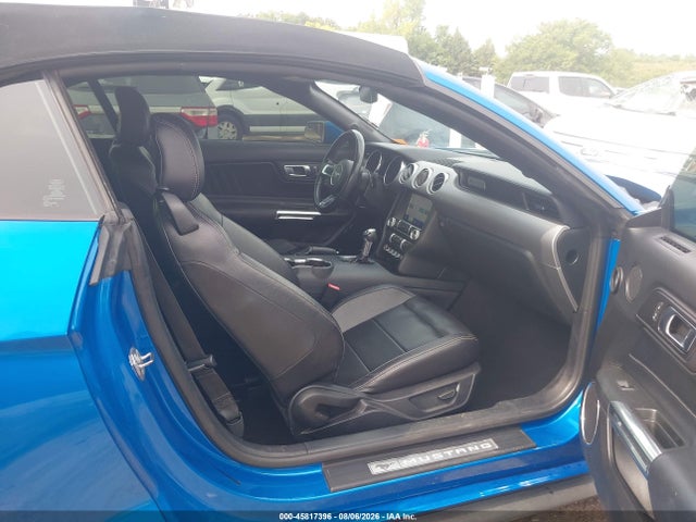 2021 Ford Mustang Ecoboost Premium მანქანა იყიდება აუქციონზე, vin: 1FATP8UH6M5123047, აუქციონის ნომერი: 45817396