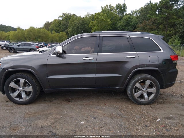 2014 Jeep Grand Cherokee Overland მანქანა იყიდება აუქციონზე, vin: 1C4RJECG5EC523725, აუქციონის ნომერი: 45817419