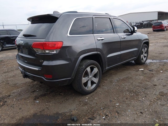 2014 Jeep Grand Cherokee Overland მანქანა იყიდება აუქციონზე, vin: 1C4RJECG5EC523725, აუქციონის ნომერი: 45817419