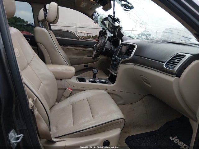 2014 Jeep Grand Cherokee Overland მანქანა იყიდება აუქციონზე, vin: 1C4RJECG5EC523725, აუქციონის ნომერი: 45817419