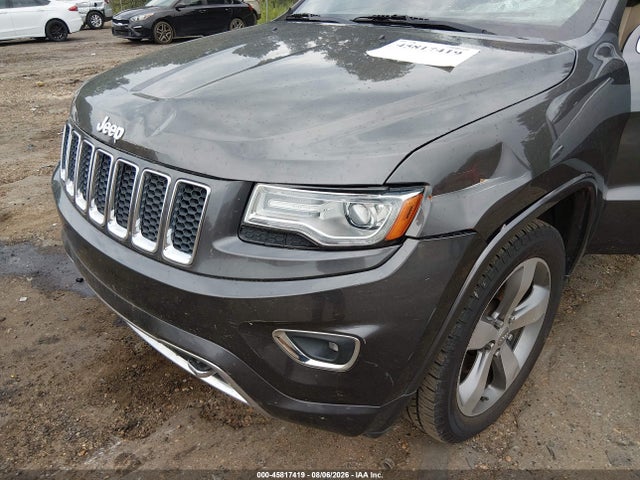2014 Jeep Grand Cherokee Overland მანქანა იყიდება აუქციონზე, vin: 1C4RJECG5EC523725, აუქციონის ნომერი: 45817419