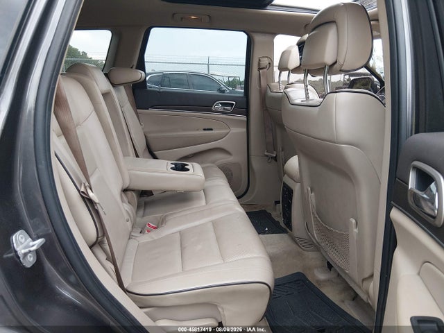 2014 Jeep Grand Cherokee Overland მანქანა იყიდება აუქციონზე, vin: 1C4RJECG5EC523725, აუქციონის ნომერი: 45817419