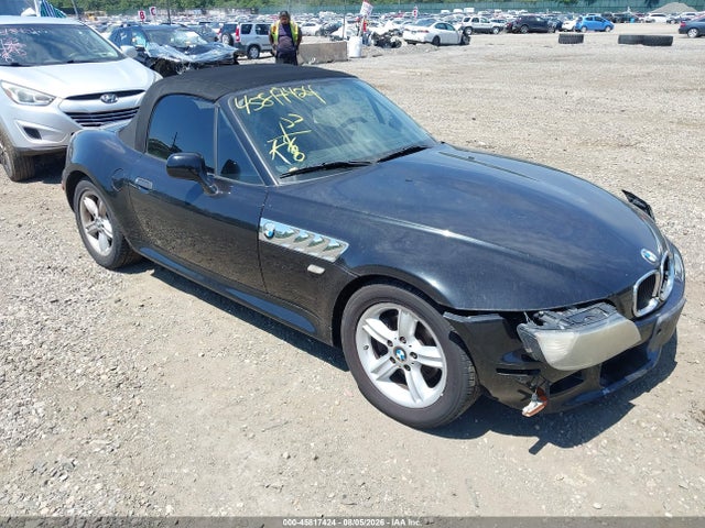 2001 Bmw Z3 2.5i მანქანა იყიდება აუქციონზე, vin: WBACN33441LM00140, აუქციონის ნომერი: 45817424