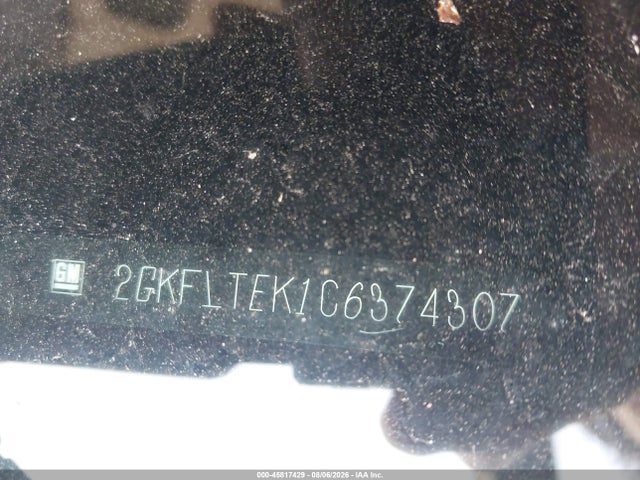 Продажа на аукционе авто 2012 Gmc Terrain Sle-2, vin: 2GKFLTEK1C6374307, номер лота: 45817429