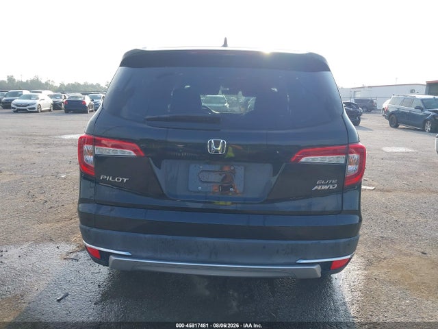 2022 Honda Pilot Awd Elite მანქანა იყიდება აუქციონზე, vin: 5FNYF6H07NB085680, აუქციონის ნომერი: 45817481