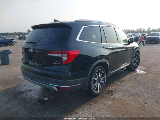 2022 Honda Pilot Awd Elite მანქანა იყიდება აუქციონზე, vin: 5FNYF6H07NB085680, აუქციონის ნომერი: 45817481