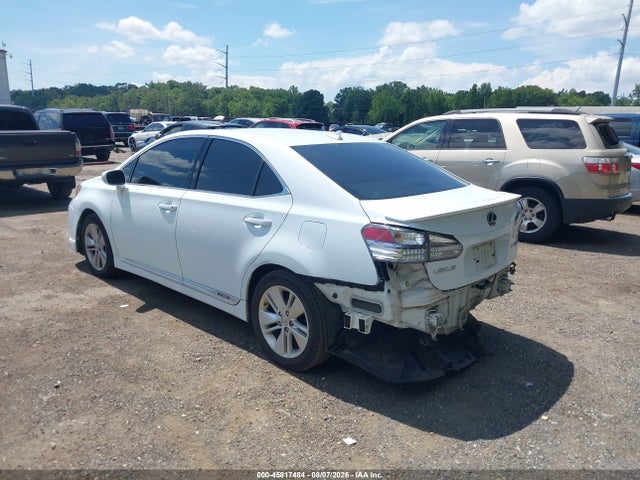 Aukcja sprzedaży 2010 Lexus Hs 250h, vin: JTHBB1BA9A2023585, numer aukcji: 45817484