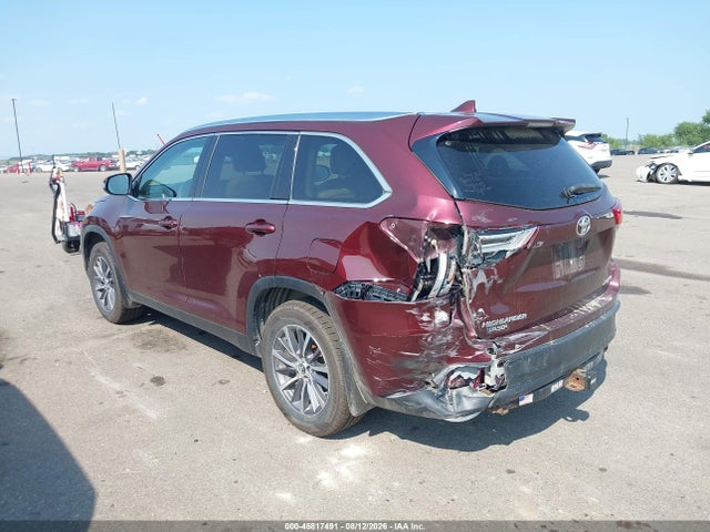 Aukcja sprzedaży 2019 Toyota Highlander Xle, vin: 5TDJZRFH7KS702988, numer aukcji: 45817491