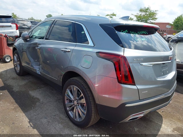 45817519 :رقم المزاد ، 1GYKNDRS7SZ121834 vin ، 2025 Cadillac Xt5 Awd Premium Luxury مزاد بيع