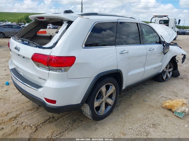 Продажа на аукционе авто 2015 Jeep Grand Cherokee Limited, vin: 1C4RJEBG5FC126034, номер лота: 45817589