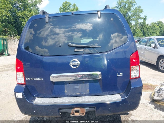 Продаж на аукціоні авто 2006 Nissan Pathfinder Le, vin: 5N1AR18W66C618919, номер лоту: 45817636