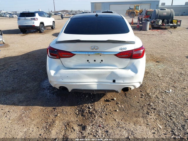 2018 Infiniti Q50 3.0t Luxe მანქანა იყიდება აუქციონზე, vin: JN1EV7AP8JM359928, აუქციონის ნომერი: 45817675