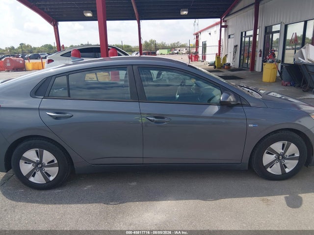 KMHC65LC1JU100192 Hyundai Ioniq Hybrid Blue