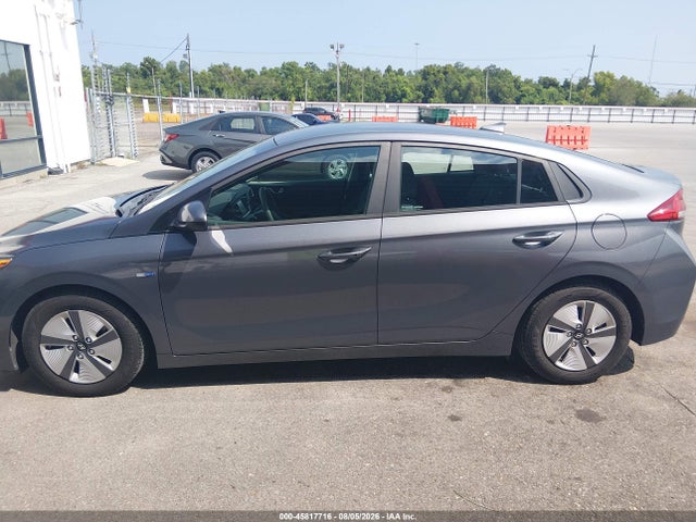 KMHC65LC1JU100192 Hyundai Ioniq Hybrid Blue