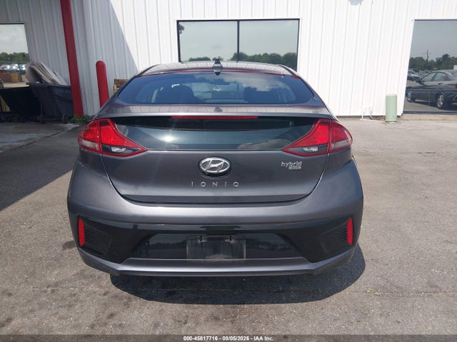 KMHC65LC1JU100192 Hyundai Ioniq Hybrid Blue