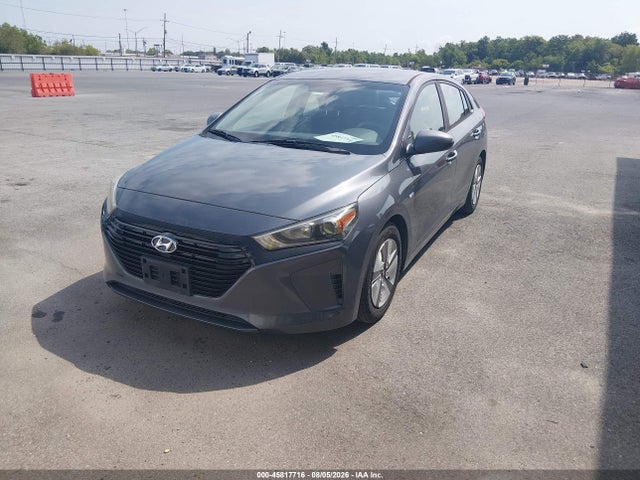 KMHC65LC1JU100192 Hyundai Ioniq Hybrid Blue