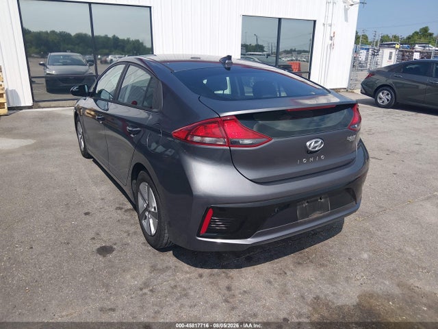 KMHC65LC1JU100192 Hyundai Ioniq Hybrid Blue
