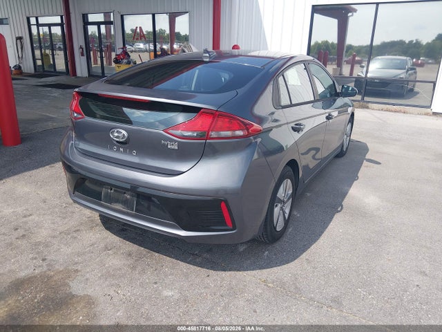 KMHC65LC1JU100192 Hyundai Ioniq Hybrid Blue