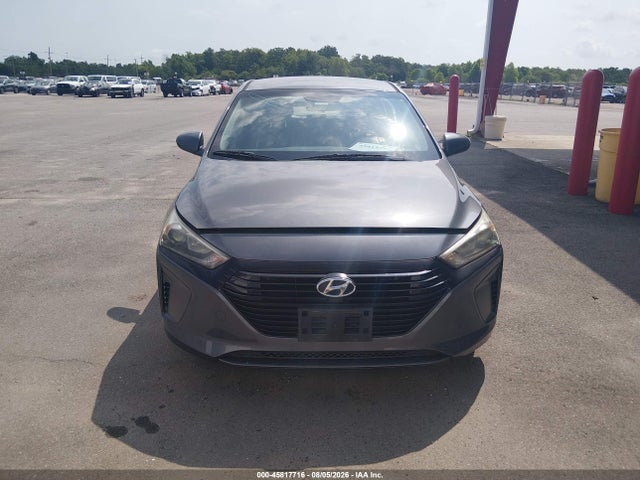 KMHC65LC1JU100192 Hyundai Ioniq Hybrid Blue
