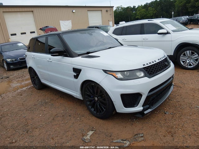45817747 :رقم المزاد ، SALWZ2FE8HA165145 vin ، 2017 Land Rover Range Rover Sport 5.0l V8 Supercharged Svr مزاد بيع