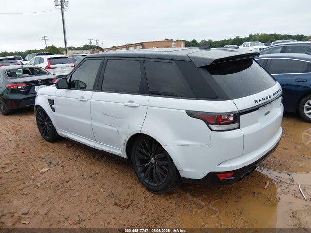 45817747 :رقم المزاد ، SALWZ2FE8HA165145 vin ، 2017 Land Rover Range Rover Sport 5.0l V8 Supercharged Svr مزاد بيع