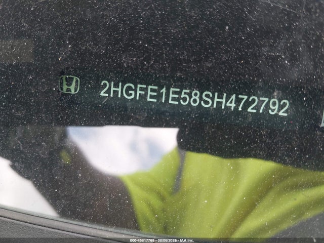 Auction sale of the 2025 Honda Civic Si Base W/high Performance Summer Tires/, vin: 2HGFE1E58SH472792, lot number: 45817768
