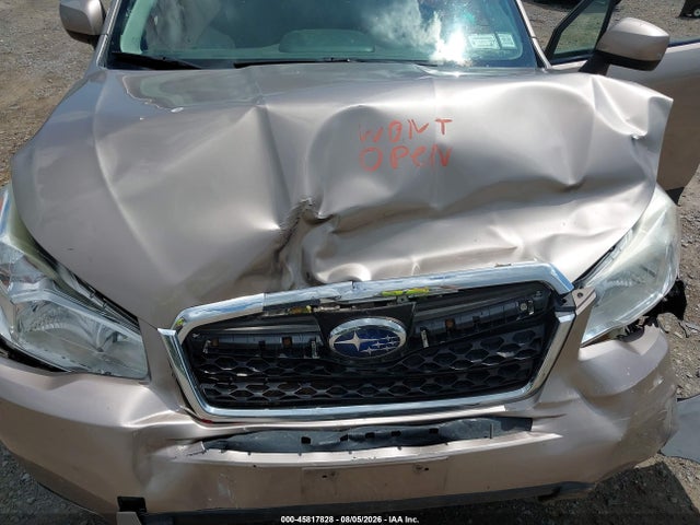 2016 Subaru Forester 2.5i Premium მანქანა იყიდება აუქციონზე, vin: JF2SJADC6GH478503, აუქციონის ნომერი: 45817828