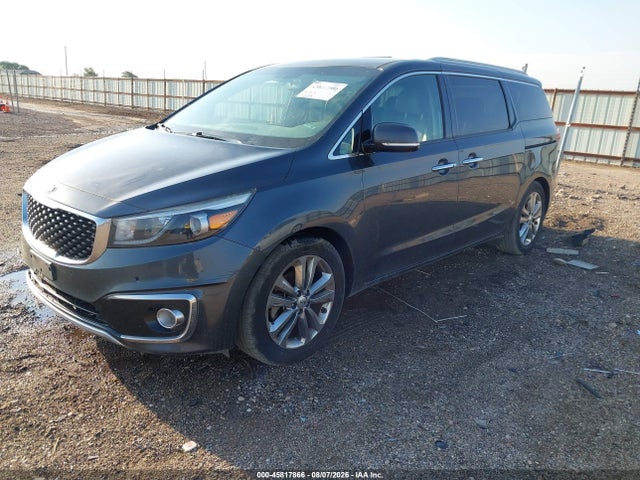 45817866 :رقم المزاد ، KNDME5C13G6171529 vin ، 2016 Kia Sedona Sx Luxury مزاد بيع