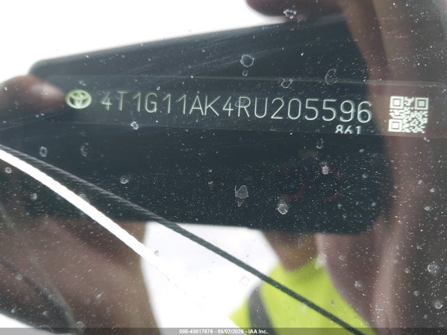 Aukcja sprzedaży 2024 Toyota Camry Se, vin: 4T1G11AK4RU205596, numer aukcji: 45817876