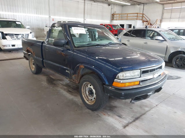 45817924 :رقم المزاد ، 1GCCS145128120753 vin ، 2002 Chevrolet S-10 مزاد بيع
